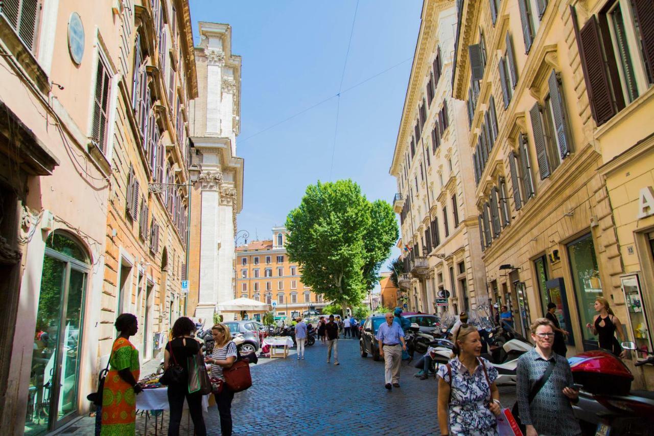H-Aviva Giubbonari Apartment Rome Bagian luar foto
